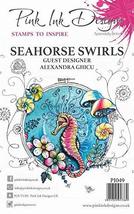 Creative Expressions 3PL Clear Stamp Set, Seahorse Swirls - £11.78 GBP