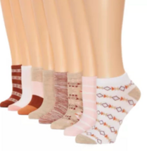 Mixit 8 Pair Low Cut Socks Womens Size 4-10 Warm Aztec - £9.41 GBP