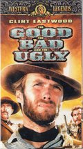 GOOD the BAD and the UGLY (vhs) *NEW* 3 cowboys trade information to find gold  - £6.28 GBP