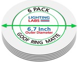 Lighting Labs 6 Pack Matte White Goof Trim Ring For 4&quot; Inch Recessed Can - £28.32 GBP