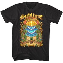 Sublime With Rome Sunrise Beach Men&#39;s T Shirt - £21.23 GBP+