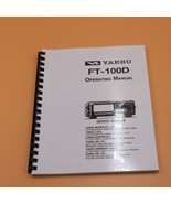 Yaesu  FT-100D Instruction Manual Operating Guide  Manual &amp; Protective C... - £16.58 GBP