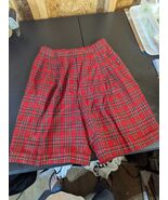 Preston and York size10 polyester blend red plaid shorts - €11,92 EUR