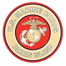 U.S. Marine Corps Parris Island Decal - Veteran Owned Business - £5.18 GBP