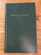 Psaumes Et Cantiques Pour Le Culte French Hymnal Hymns Psalms Church 197... - $39.59