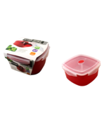 Microwave Vegetable Steamer Cooker BPA-Free Vented Lid Quick &amp; Healthy C... - $286.31 MXN