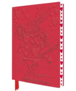 Alice in Wonderland Rabbit Writing Journal, Red Hearts, 176 Blank Lined ... - £7.97 GBP