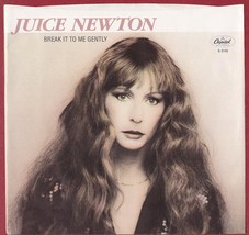 Juice Newton 45 RPM Picture Sleeve Only - Break it to Me Gently (1982) - £9.59 GBP