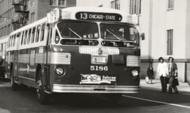 Chicago Transit Authority CTA Bus #5186 Route 13 Chicago State Photo Salerno - £7.46 GBP