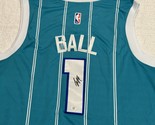 Lamelo Ball Signed Charlotte Hornets Basketball Jersey COA - £202.17 GBP
