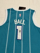 Lamelo Ball Signed Charlotte Hornets Basketball Jersey COA - £199.03 GBP