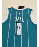 Lamelo Ball Signed Charlotte Hornets Basketball Jersey COA - £199.03 GBP