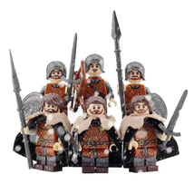 6pcs Game of Thrones House Stark Ned Stark and Jon Snow Minifigures Set - £10.11 GBP