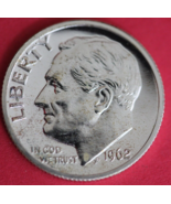 1962 Silver Proof Roosevelt Dime Exact Coin Shown  63 - $16.45 CAD