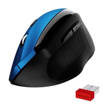 Ergonomic Mouse Wireless Mouse, 2.4G Large Vertical Mouse Optical Cordless Mice  - £25.81 GBP