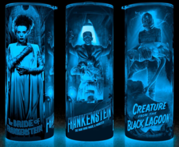 Glow in the Dark Bride of Frankenstein - Creature Black Lagoon  Cup Mug Tumbler - £17.56 GBP