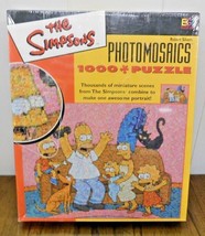 NeW THE SIMPSONS PHOTOMOSAICS 1000 Piece Puzzle by Robert Silvers - £15.78 GBP