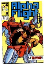ALPHA FLIGHT #53-Jime Lee Wolverine art-Comic Book-1987 - £13.81 GBP