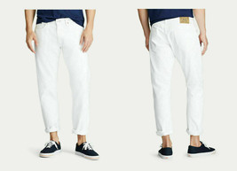 Polo Ralph Lauren The Hampton Relaxed Straight Jeans White 40 x 30 - £116.79 GBP