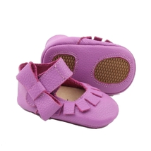 Baby Mary Jane Baby, Non-Slip baby moccasins, Baby Velcro Shoes, Baby Gi... - $14.00