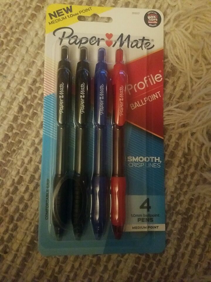 Paper Mate Profile Ballpoint Smooth Ceisp Lines 4 1.0 Mm Ballpoint Pens - $12.75