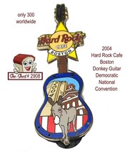 Hard Rock Cafe 2004 DNC Boston Convention Donkey Guitar Trading Pin - £12.78 GBP