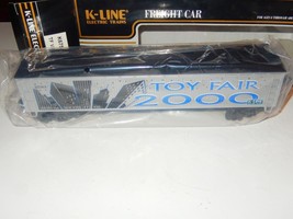VINTAGE K-LINE TRAINS - 675-7401- 2000 TOY FAIR CAR- 0/027 -BOXED- W70 - $18.05