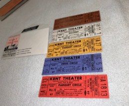 PETER PAUL AND MARY 5 UNUSED 1970 CONCERT TICKETS WITH WILL CALL ENVELOP... - $19.98