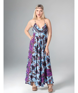 Long bohemian dress, hippie dress - £71.66 GBP