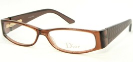 New Christian Dior Cd 3121 Hkm Clear Brown Eyeglasses Glasses CD3121 53-13-125mm - £114.44 GBP