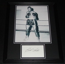 Bob Foster Signed Framed 11x14 Photo Display - $98.99
