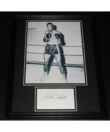 Bob Foster Signed Framed 11x14 Photo Display - £77.86 GBP