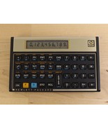 Vintage HP 12C Financial Calculator Gold Color Hewlett Packard Tested Wo... - €13,67 EUR