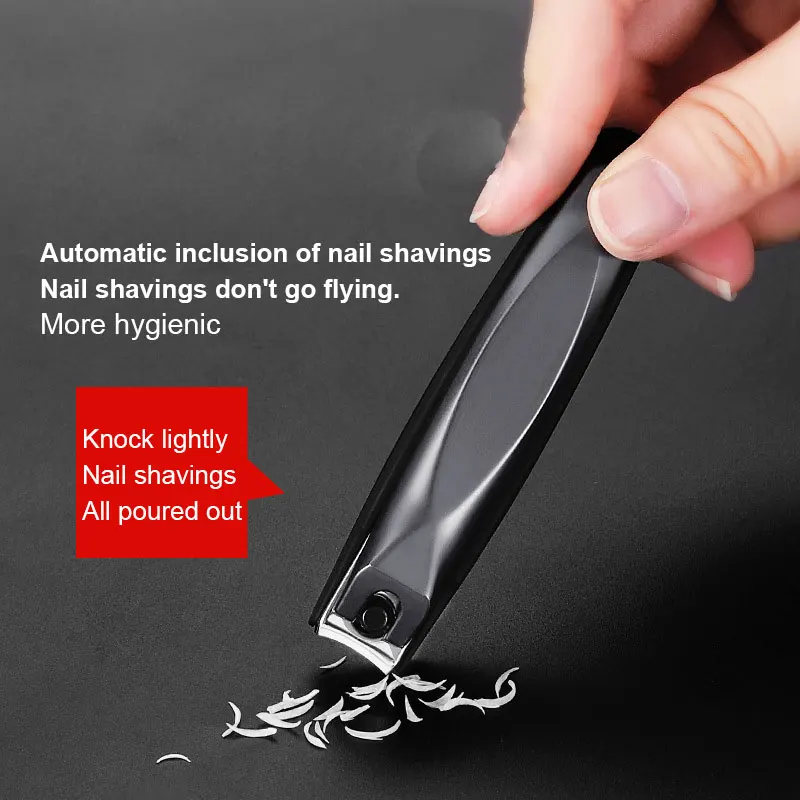 Sporting Anti-Splash Nail Cutter Nail Clippers Professional Stainless Steel Nail - £23.90 GBP