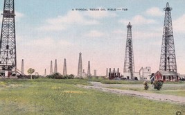 Typical Texas Oil Field TX Postcard C09 - £2.38 GBP