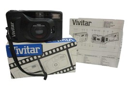 Vivitar 35mm Film Camera 335PZ DB With Box, Instructions New Old Stock - £56.21 GBP