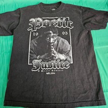 Tupac Shakur Medium T Shirt 2PAC Poetic Justice A Street Romance Crew Neck - £15.15 GBP