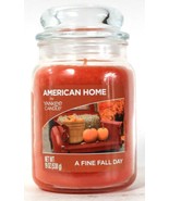 1 Count American Home By Yankee Candle 19 Oz A Fine Fall Day 1 Wick Glas... - £22.30 GBP