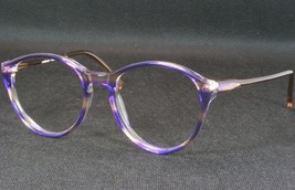 Vintage Meitzner Calw Ii Violet Unique Rare Eyeglasses Glasses Frame 48-18-135mm - $59.40