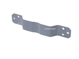 5 - 3&quot; x 4&quot; inch Hidden Gutter Downspout Cleat White - $10.59