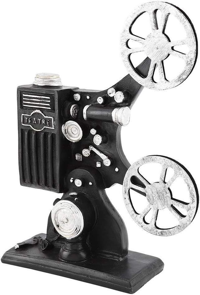Movie Projector Model, Vintage-Style Resin Projector Model, Vintage Resi... - $40.97