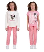 Minnie Mouse Girls Boys Sweater T-Shirt Denim Pants Multicolor 3-Piece U... - $65.19 CAD