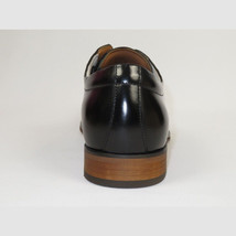 Men's Dress Shoes STEVE MADDEN Soft Leather upper Lace Up TASHER Black image 6
