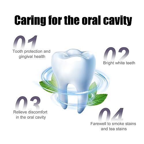 V34 Purple Color Corrector Toothpaste -Purple Whitening Toothpaste for Yellow Te Item image 13