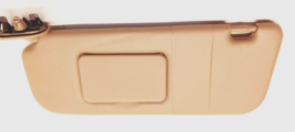 New OEM Sun Visor Pontiac Vibe Toyota Matrix Corolla 2003-2008 tan vinyl indents - £24.43 GBP