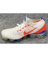 Nike Shoes Womens 7.5 Air Vapormax Flyknit 3 CZ7994 100 USA Theme Red Wh... - $74.24