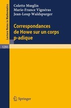 Correspondances de Howe sur un corps p-adique by Colette Moeglin (French... - €48,49 EUR