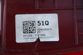 2020-22 Kia Sportage Outer Taillight Light Lamp Passenger Right RH (NON LED) image 7