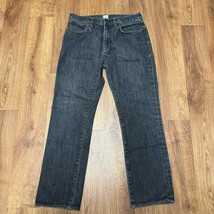 J.Crew Mens Vintage Slim Straight Gray Jeans Size 33Wx32L 100% Cotton Y2K 90s - £22.13 GBP