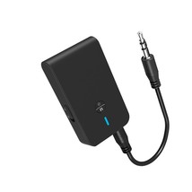 5.0 Bluetooth Adapter Wireless Audio Transmitter Receiver Black - £9.56 GBP